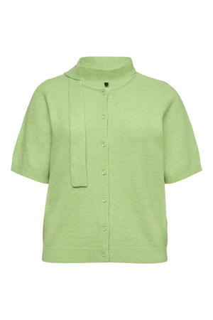 vest groen gebreid