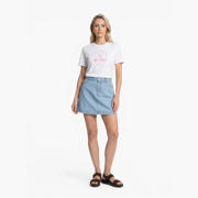 thumbnail: Graceland suède sandalen met sleehak zwart