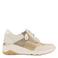 Medicus leren sneakers beige/goud