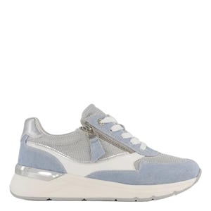 sneakers lichtblauw/zilver