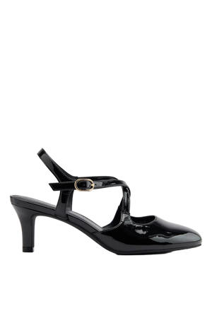 lak pumps zwart