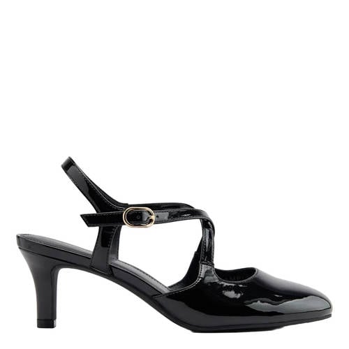 Graceland lak pumps zwart