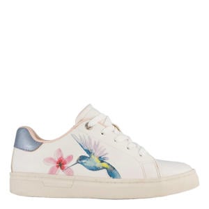 sneakers wit/blauw