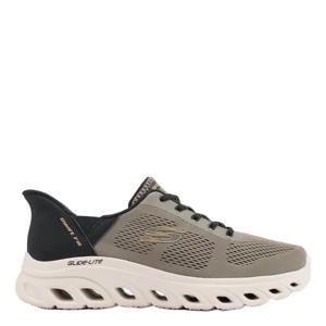 sneakers taupe/zwart