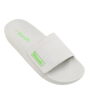 badslippers - lichtgrijs/groen