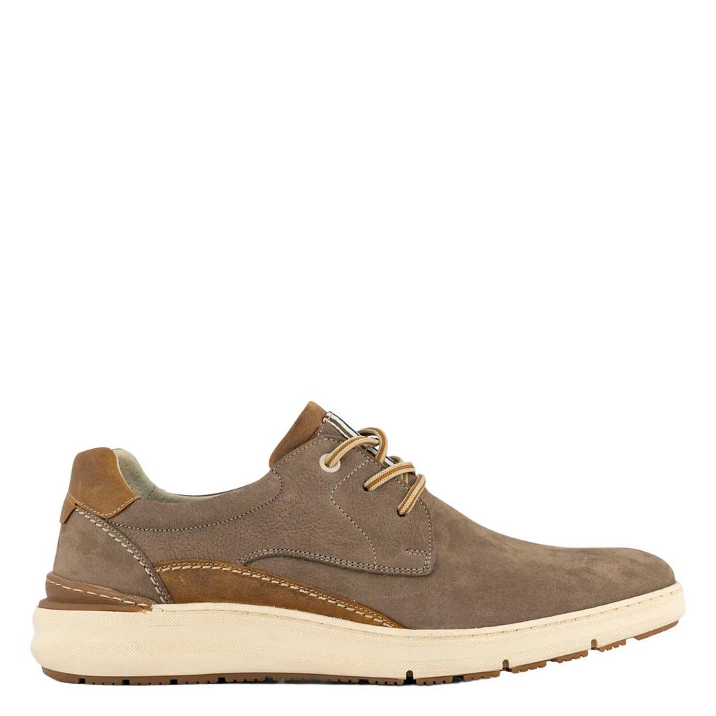 Bruine heren Easy Street leren veterschoenen