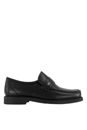 leren loafers zwart