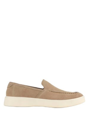 suède loafers taupe