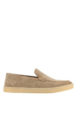 suède loafers taupe