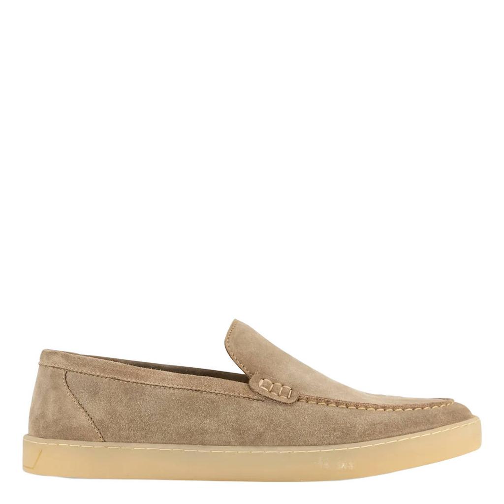 Taupe heren Memphis One suède loafers