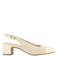 Graceland slingback pumps ecru