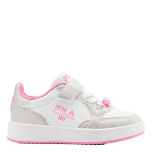 sneakers wit/zilver/roze