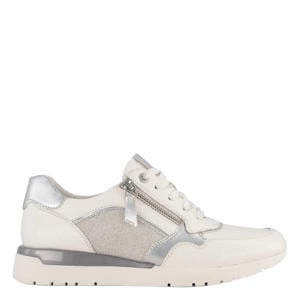 comfort leren sneakers wit