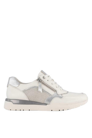 comfort leren sneakers wit