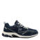 Fila imitatieleren sneakers met logo donkerblauw