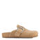 Graceland suède clogs beige