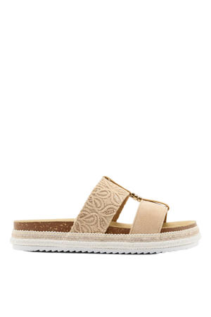 slippers beigeroze