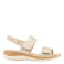 Easy Street imitatieleren sandalen beige