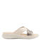 Easy Street imitatieleren slippers beige/bruin