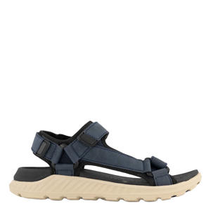 imitatieleren sandalen donkerblauw