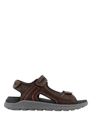 imitatieleren sandalen - bruin