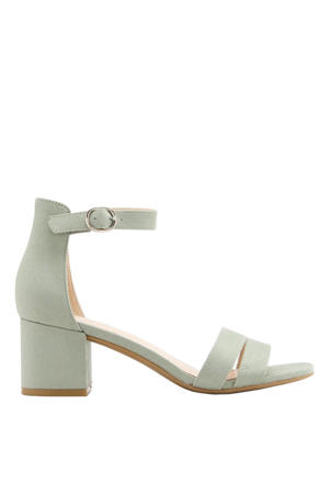 sandalettes mintgroen
