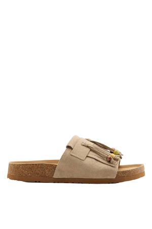 slippers beige
