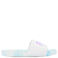 Fila badslippers wit/lichtblauw