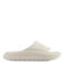 Fila badslippers met logo taupe