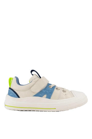 sneakers beige/blauw