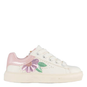 sneakers wit/roze