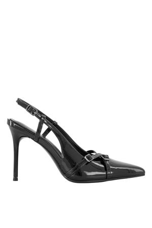 slingback pumps zwart