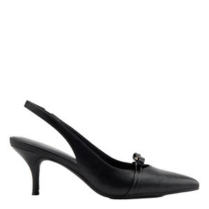 slingback pumps zwart