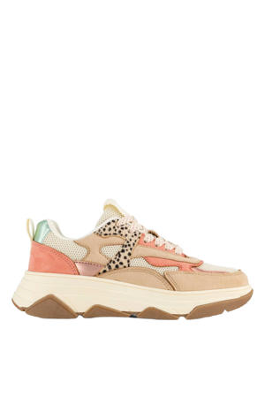 chunky sneakers beige/multi