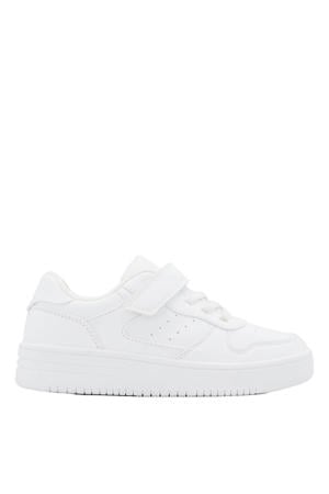 leren sneakers wit