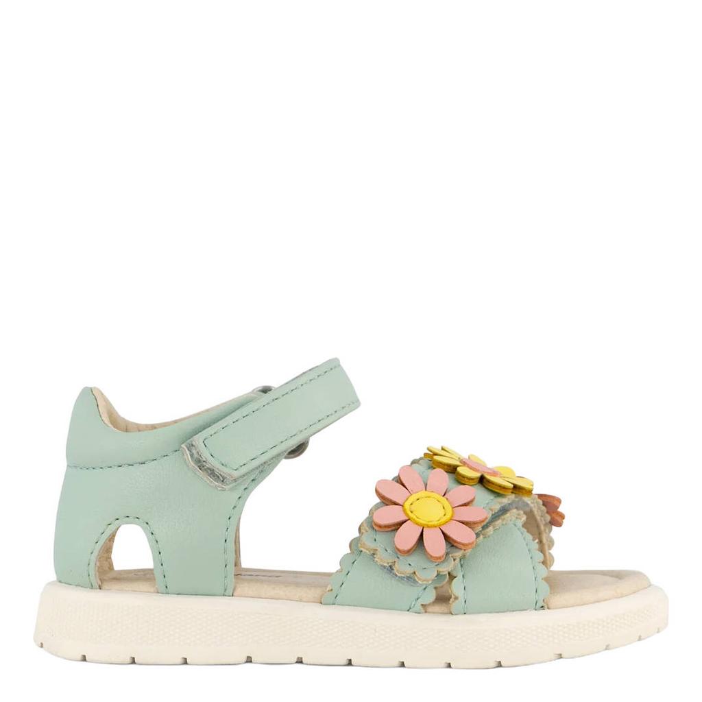 Mintgroene meisjes Graceland sandalen van synthetisch/imitatie leer met klittenband