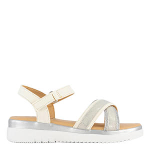 sandalen wit/zilver