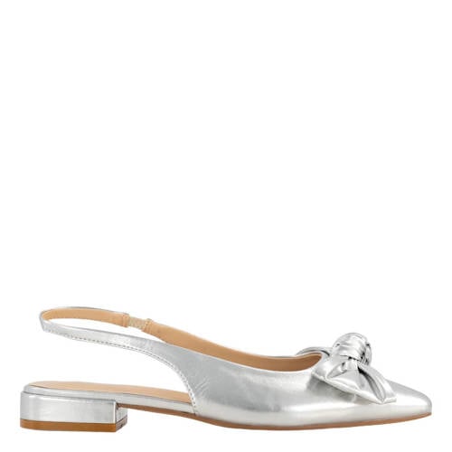 Graceland lak slingback loafers zilver afbeelding