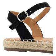thumbnail: Graceland espadrilles met zebraprint zwart/wit