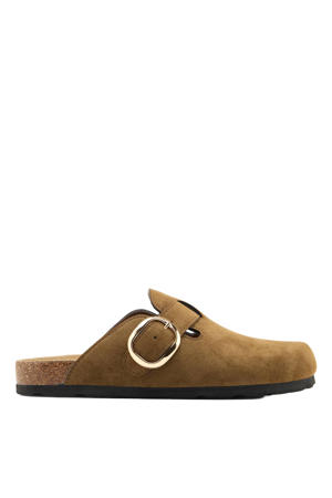 clogs cognac