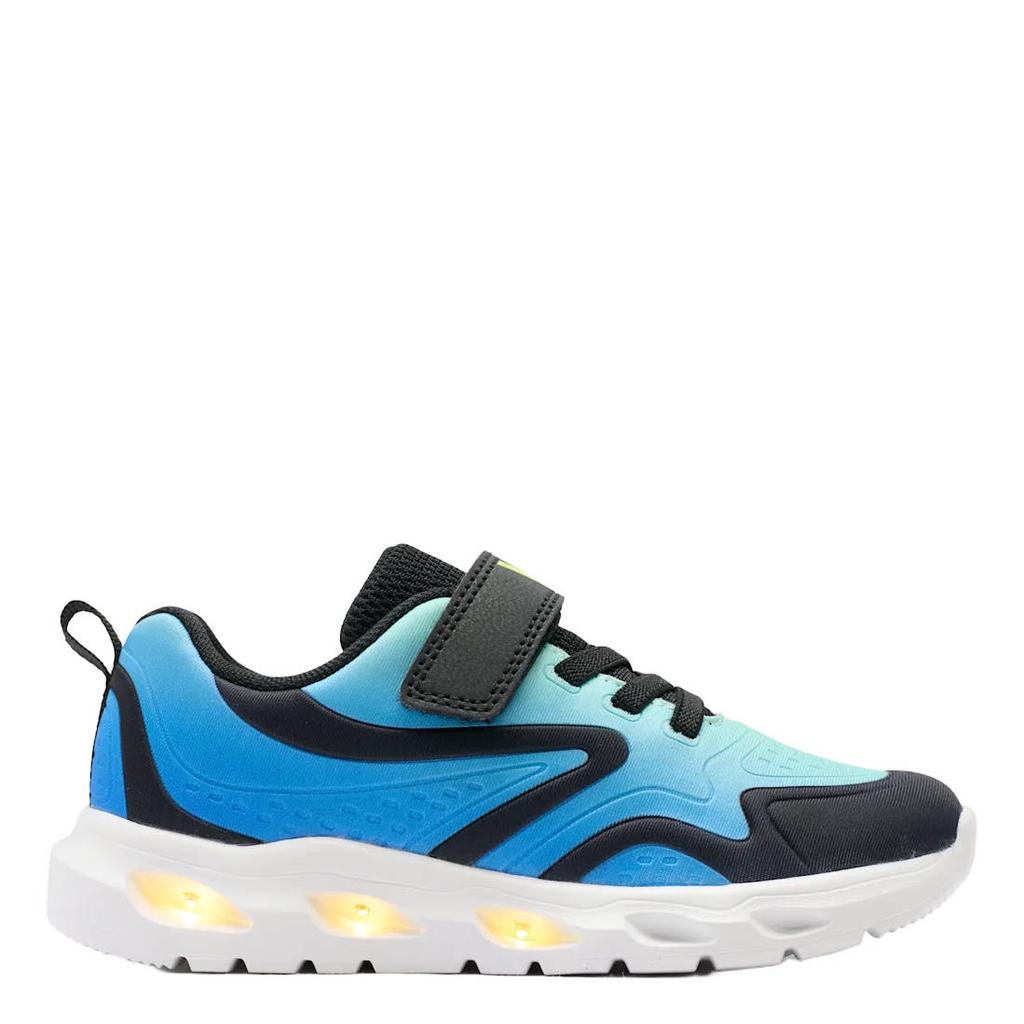 Blauwe jongens Vty sneakers van textiel/synthetisch met veters