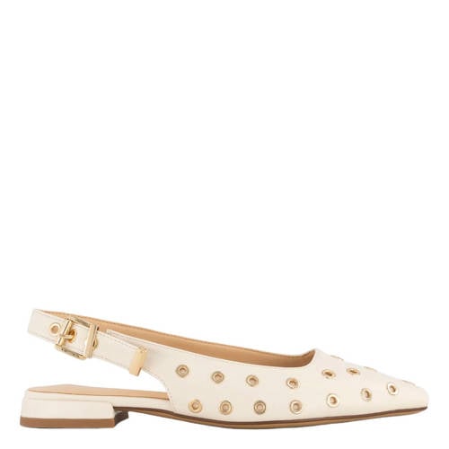 Graceland slingback loafers ecru afbeelding