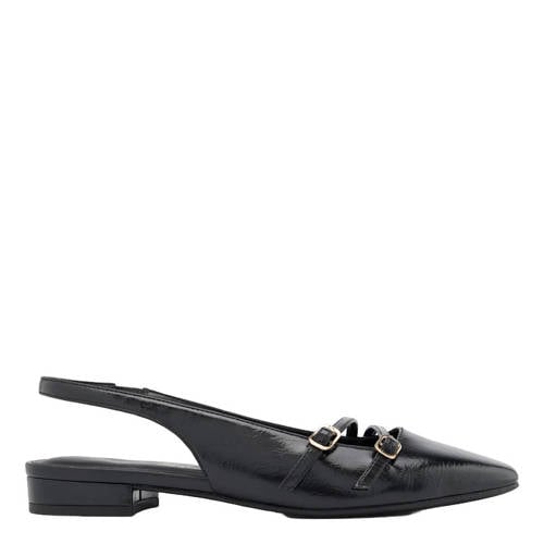 Graceland slingback loafers zwart afbeelding