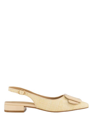 slingback loafers beigeroze