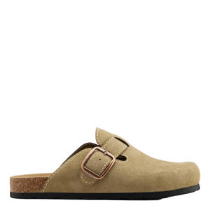 clogs taupe