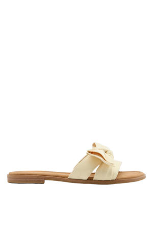 slippers - lichtgeel