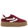 Graceland suède sneakers bordeaux