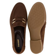 thumbnail: Graceland suède loafers bruin