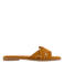 Graceland slippers cognac