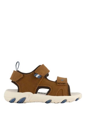 imitatieleren sandalen bruin